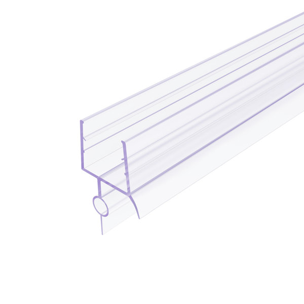 Sunny Glass Shower Door Vinyl Seal Sweep Strip 28 In. Length For 3/8